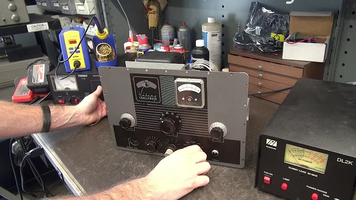 How to repair EF Johnson challenger Ham transmitter shorted high voltage