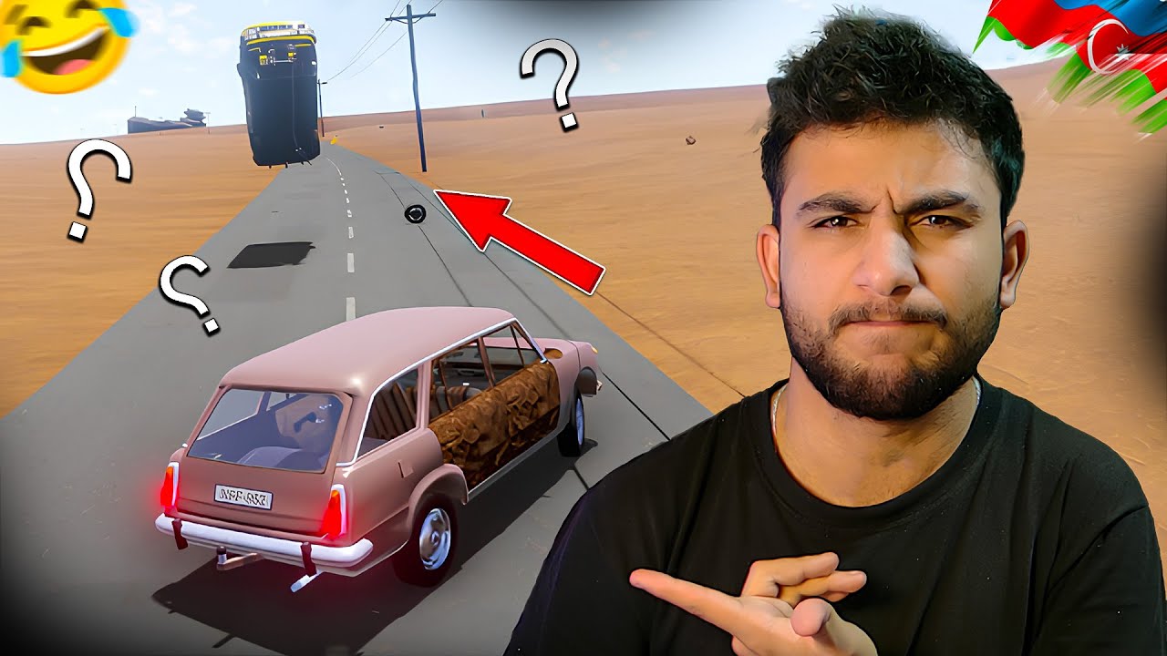 BU NƏ QƏRİBƏLİKDİ?! TAKSİ HAVADA UÇUR ? | THE LONG DRIVE (#1)