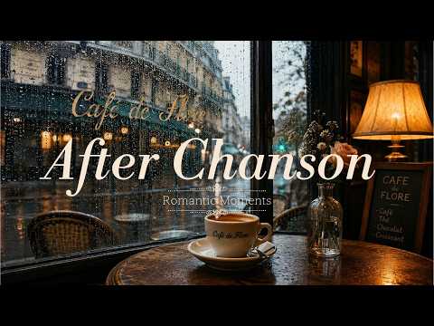 French Chanson for a Rainy Afternoon ☔ Vintage 1960s French Chanson & Cozy Café Music