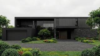 Download Lagu Building a Modern Masterpiece: Black Minimalist House Timelapse MP3