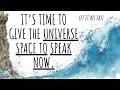 Stop manifesting it. You’ve done enough. You don’t need more effort to receive.