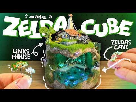 I made a tiny light-up Zelda Cube thumbnail