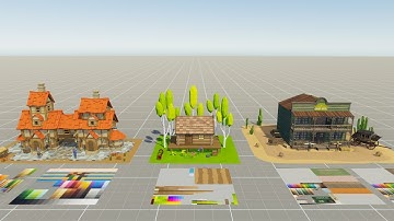 Palette Modifier - Texture Color Editor for Low Poly Models - Trailer 1