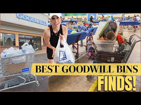 I spent EVERYDAY thrifting at Goodwill Outlet Bins. . .what happened?