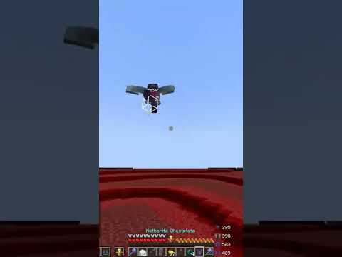 Minecraft Ht1 Ht1 Mace PVP Potted Me Mid Air