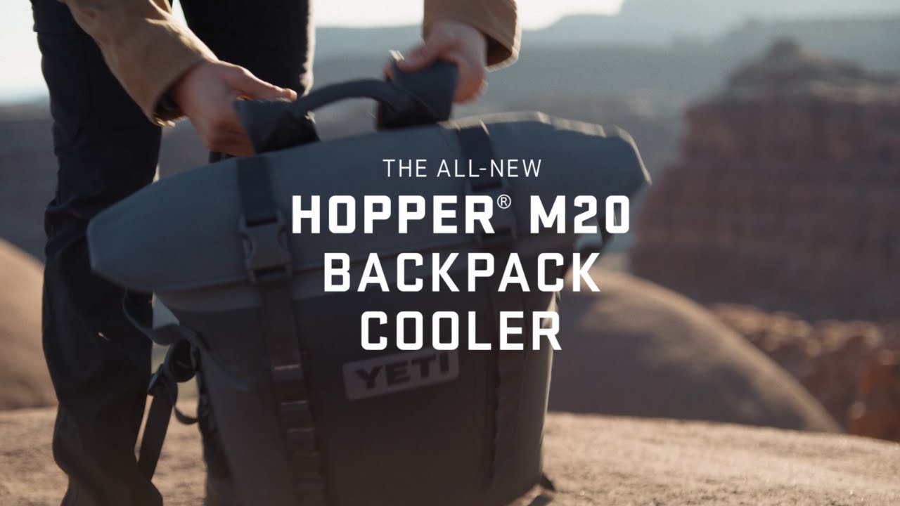 Yeti Hopper M12 Soft Backpack Cooler - Navy