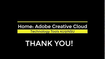 Home Installation of Adobe Creative Cloud