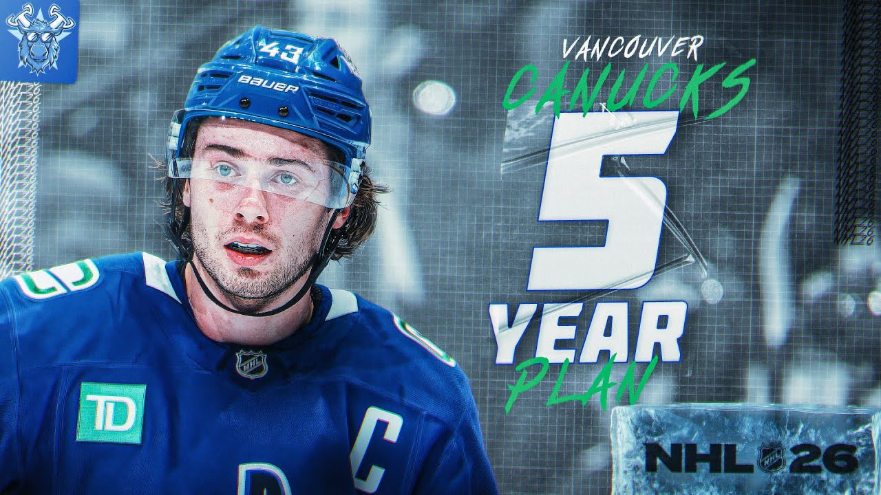 5 Year Plan VANCOUVER CANUCKS FRANCHISE in NHL 26!