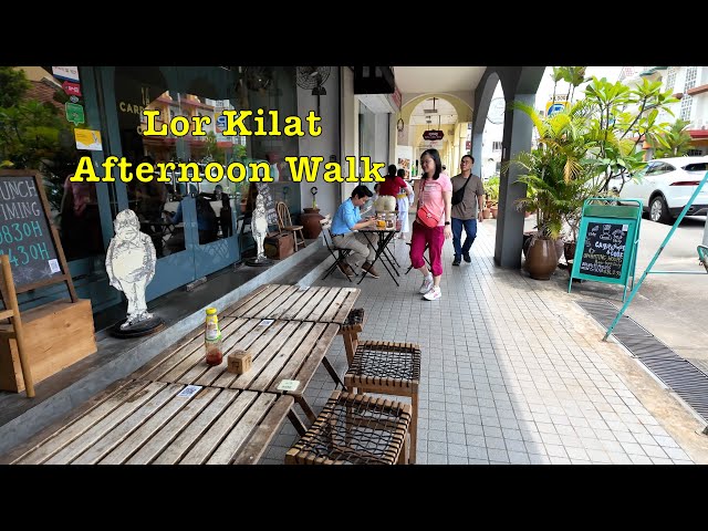 Afternoon Walk at Lorong Kilat #singapore #walkingtour #lunch #oldplace class=