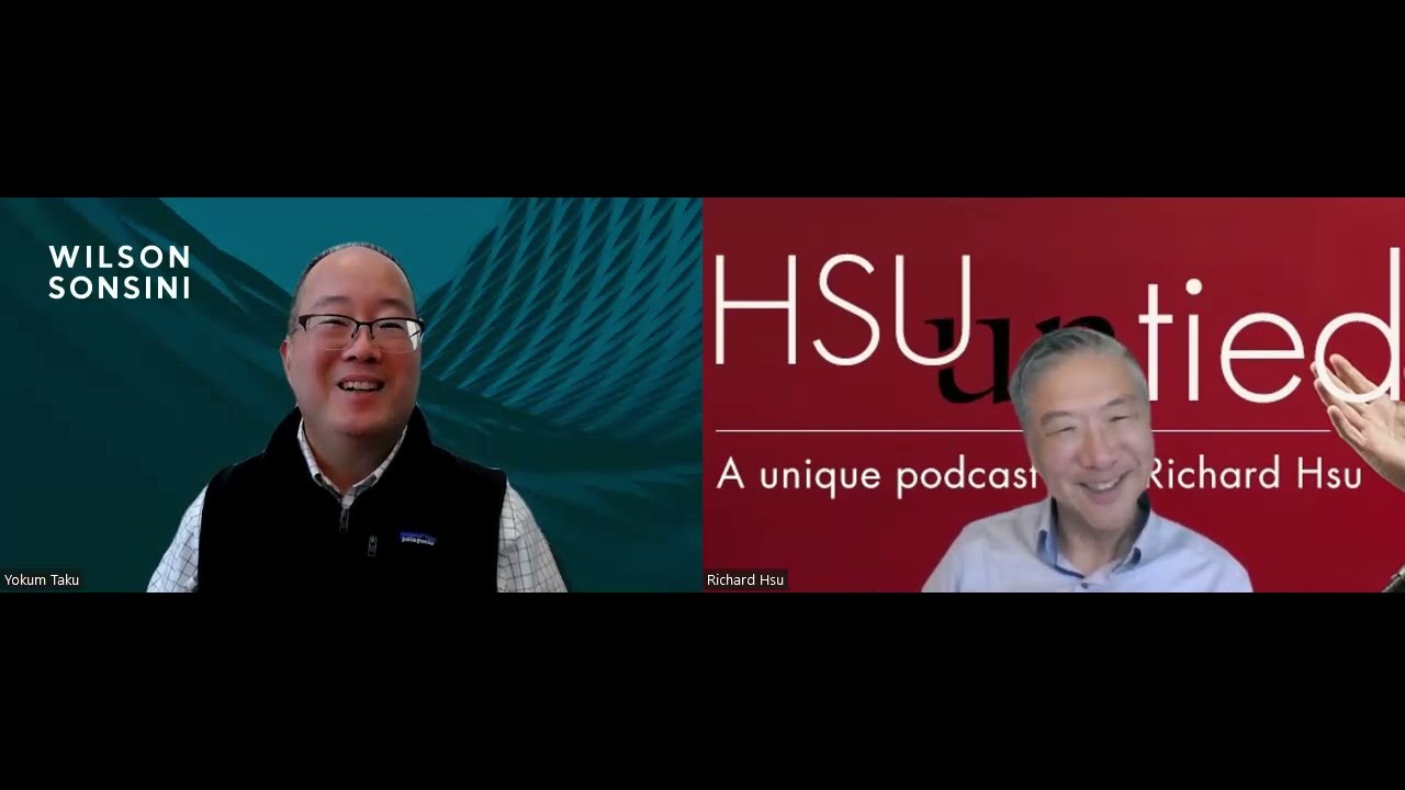Hsu Untied interview with Yokum Taku, Partner at Wilson Sonsini