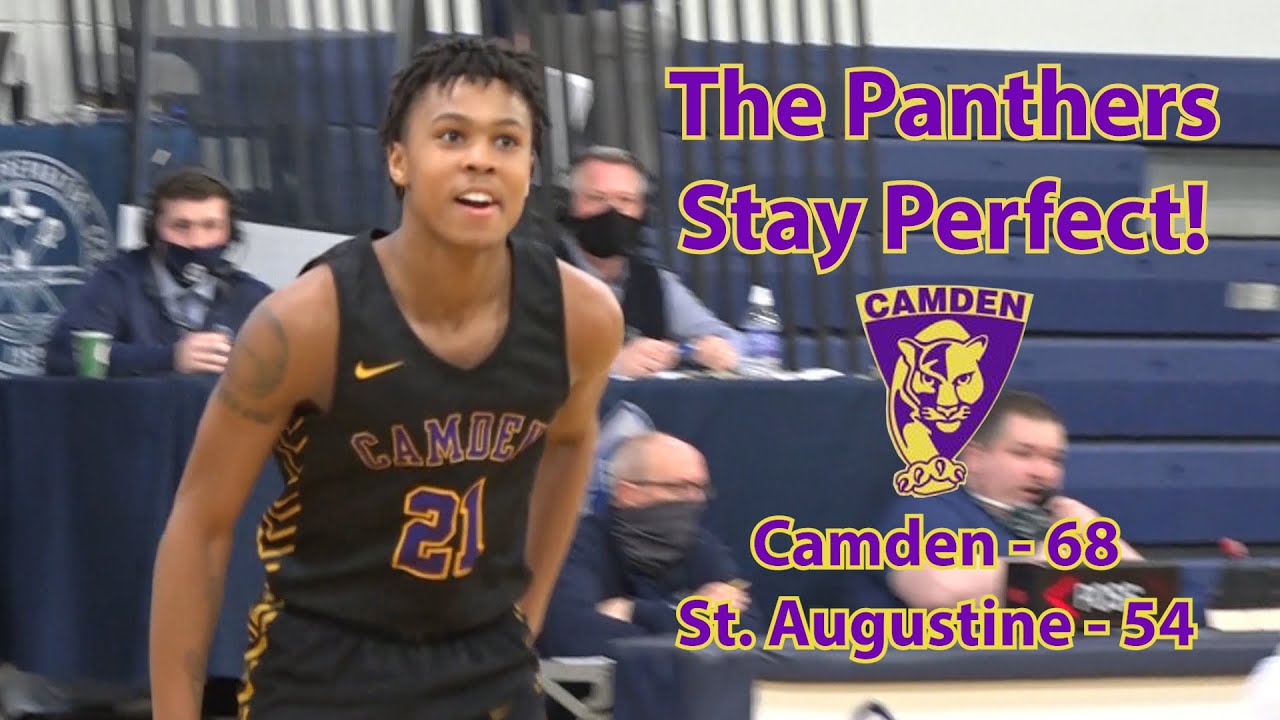 Camden 68 St. Augustine 54 | HS Boys Basketball | DJ Wagner 23 Points