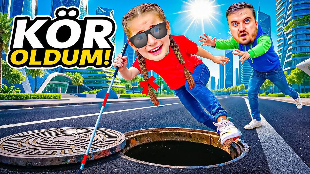 ELİF SİNEM TÜM GÜN KÖR OLDU ‼️ GÖZLERİM OLMADAN YAŞAMAK ZOR !! 