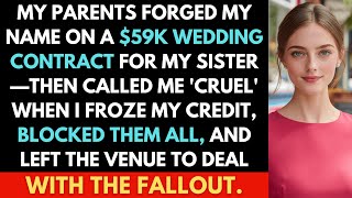 My Parents Forged My Signature for My Sister’s $59K Wedding—Then Said I Was Abandoning Family