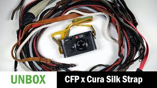 Let's Talk About Camera Straps: Featuring CFP x Cura Silk Strap Unboxing