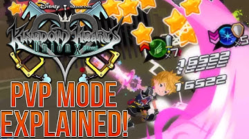 Kingdom Hearts Union X - PVP Mode Explained!
