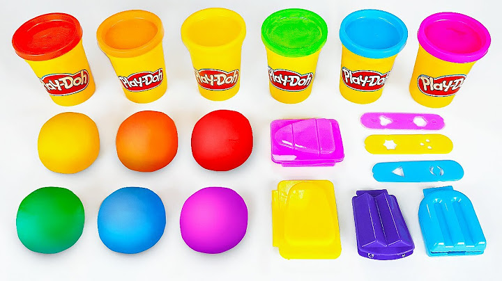 Aprende colores y formas con helado Play Doh 😎 + Más videos educativos