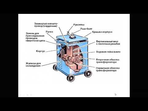 Видеоурок  "Устройство сварочного трансформатора"