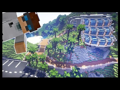 Видео: Красивый ОТЕЛЬ на скале и все что с ним связано - Серия 18.3 - Minecraft - Строительный креатив 2