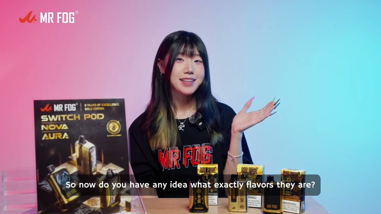 mr fog switch gold edition flavor Do you know the flavors of the MR FOG 8th Anniversary gold edition?