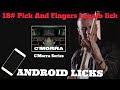 Android licks  18 pick and fingers legato lick with tab