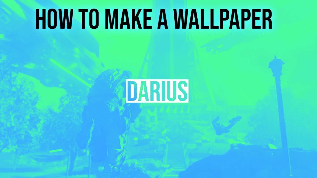 How to make a wallpaper! YouTube