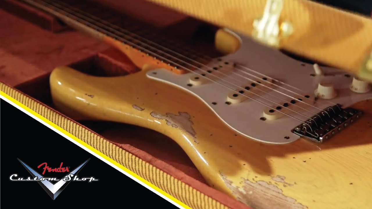 FENDER Custom Shop 1957 Stratocaster Heavy Relic Akçaağaç Klavye