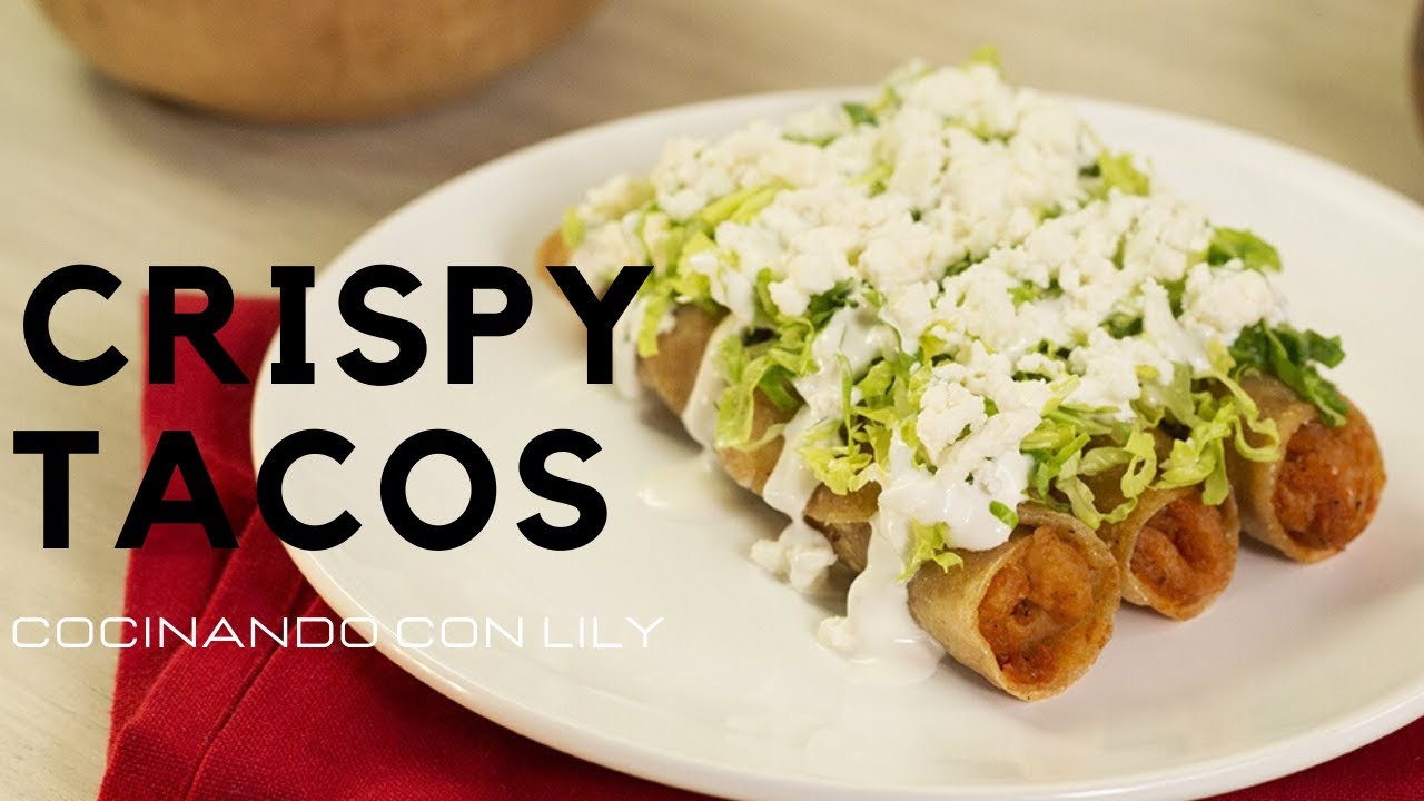 How to make Crispy tacos - YouTube