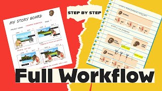 Cartoon Animation with Sprites: Process step by step for Productivity