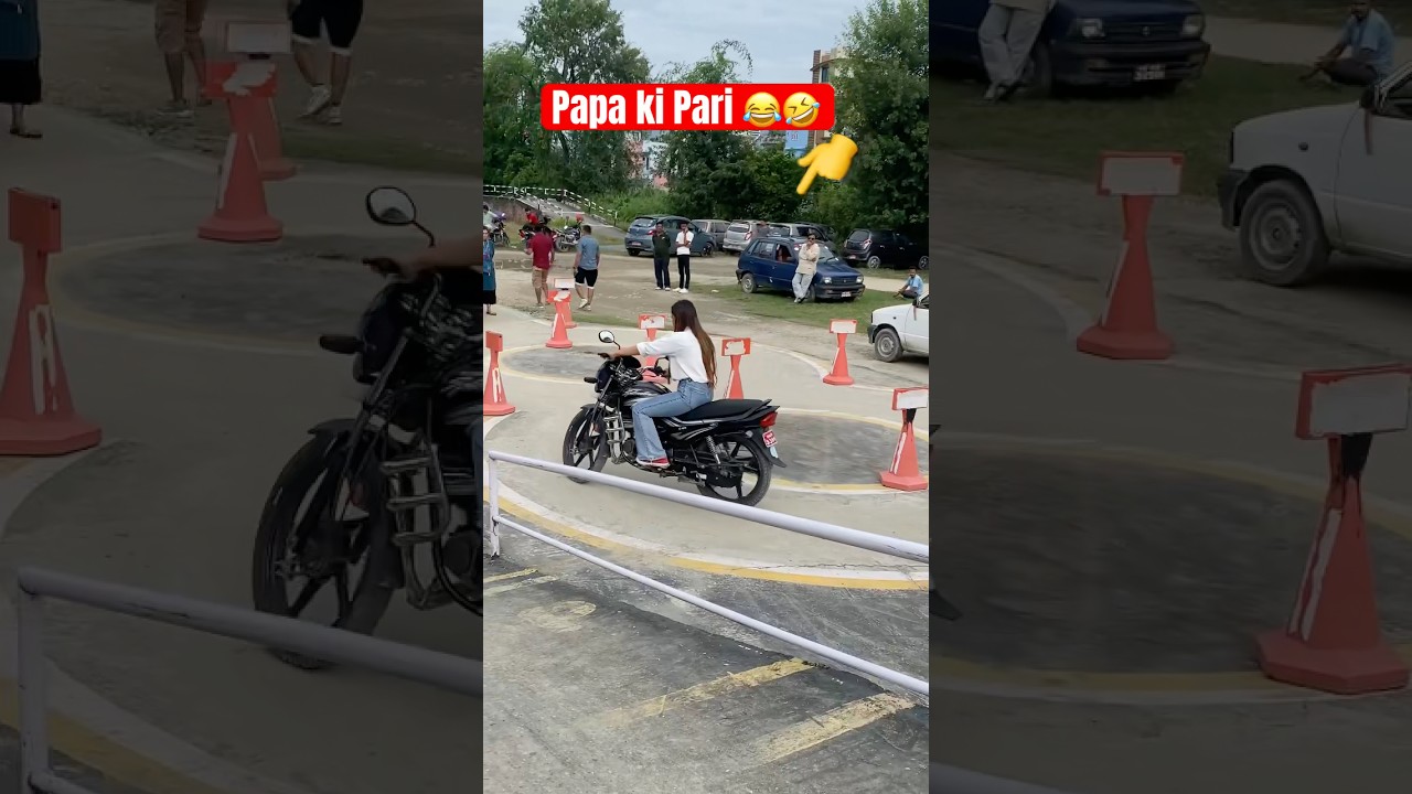 Papa Ki Pari 🤣😂👍🔥 ! #bike #trail #pass #nepal #shorts #trending #keepsupporting #roshansaru8848