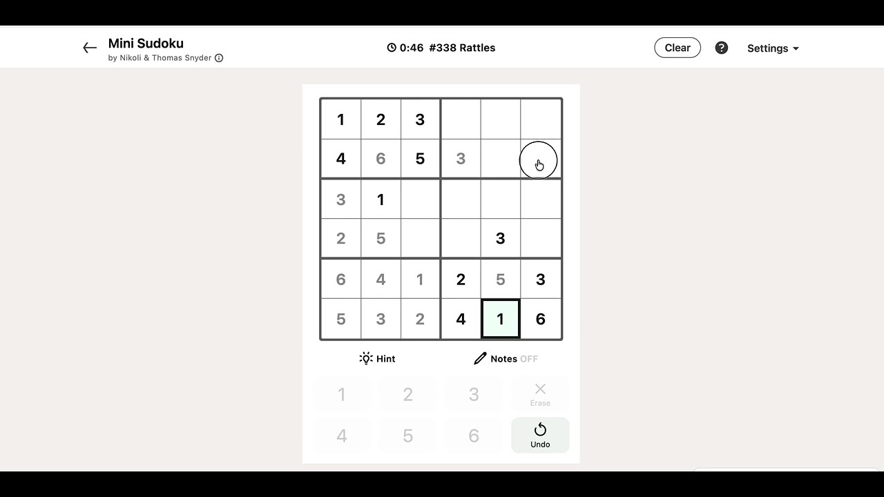 LinkedIn Mini-Sudoku Answer Today | 15 July 2026 - Puzzle #338
