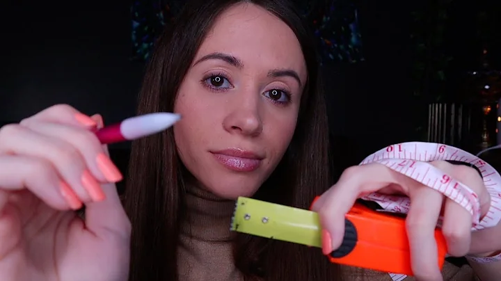 ASMR / Measuring And Drawing You (whispered personal attention)