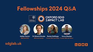 Famous Oxford SDG Impact Lab Fellowships 2024 Q&A Wealth