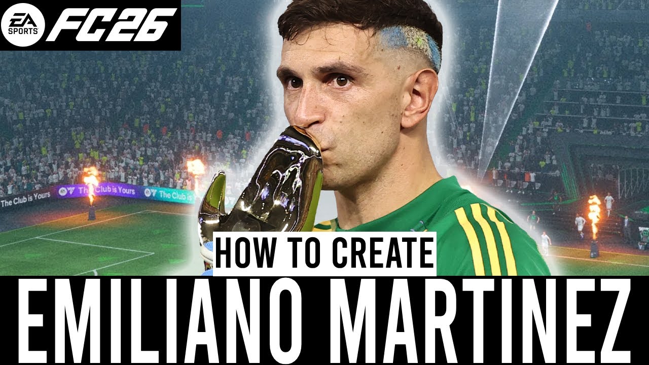 Как создать лицо Эмилиано Мартинеса в EA SPORTS FC 26