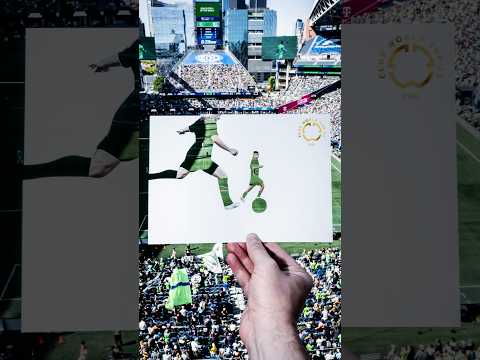 Incredible Seattle Sounders goal remade with 150 cutouts for FIFA’s Club World Cup #mls #soccer