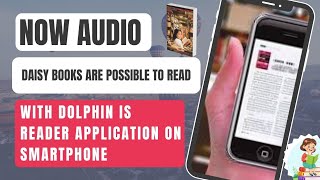 Now audio daisy books are possible to read with dolphin is reader application on smartphone screenshot 2