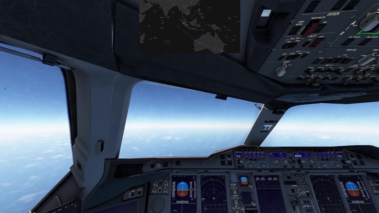 Sydney back to Dubai with Emirates Airbus A380 Part 1