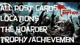 Dead Island Riptide - All Postcard Locations (The Hoarder Trophy / Achievement Guide)