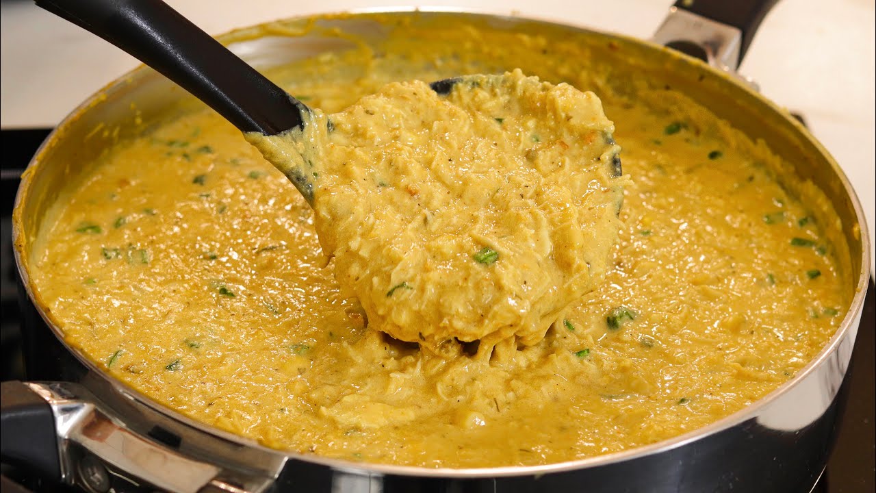 O melhor frango cremoso do mundo | CREME DE GALINHA FÁCIL E RÁPIDO | Gabriel Freitas