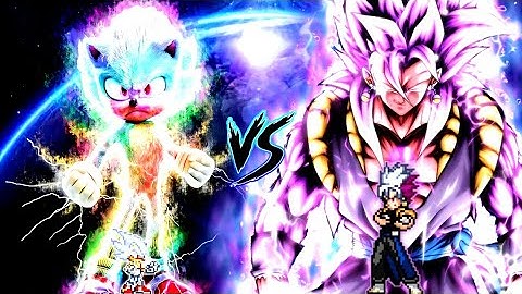Sonic Chaos V4 JVL OP (all form) VS Gogetto Ultra Ego Instinct V2 OP in Jump Force Mugen
