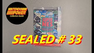 Nintendo Power SEALED 33