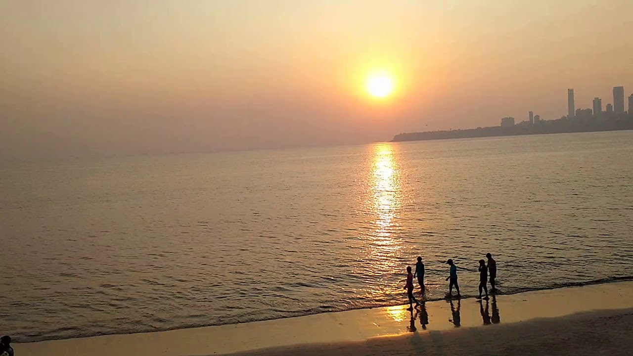 Sunset at Marine Drive 26 minutes of sunset in 47 seconds YouTube