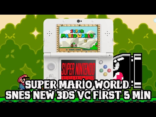 Super Mario World 3DS VC] First 5 minutes - YouTube