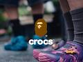 BAPE® x Crocs — COLOR CAMO. ICONIC COMFORT.