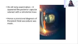 Information AIOC2026   PGC175   T Dr Suman Roy Congenital PPC Mimicking PFV  Diagnostic Challenges and Clinical News