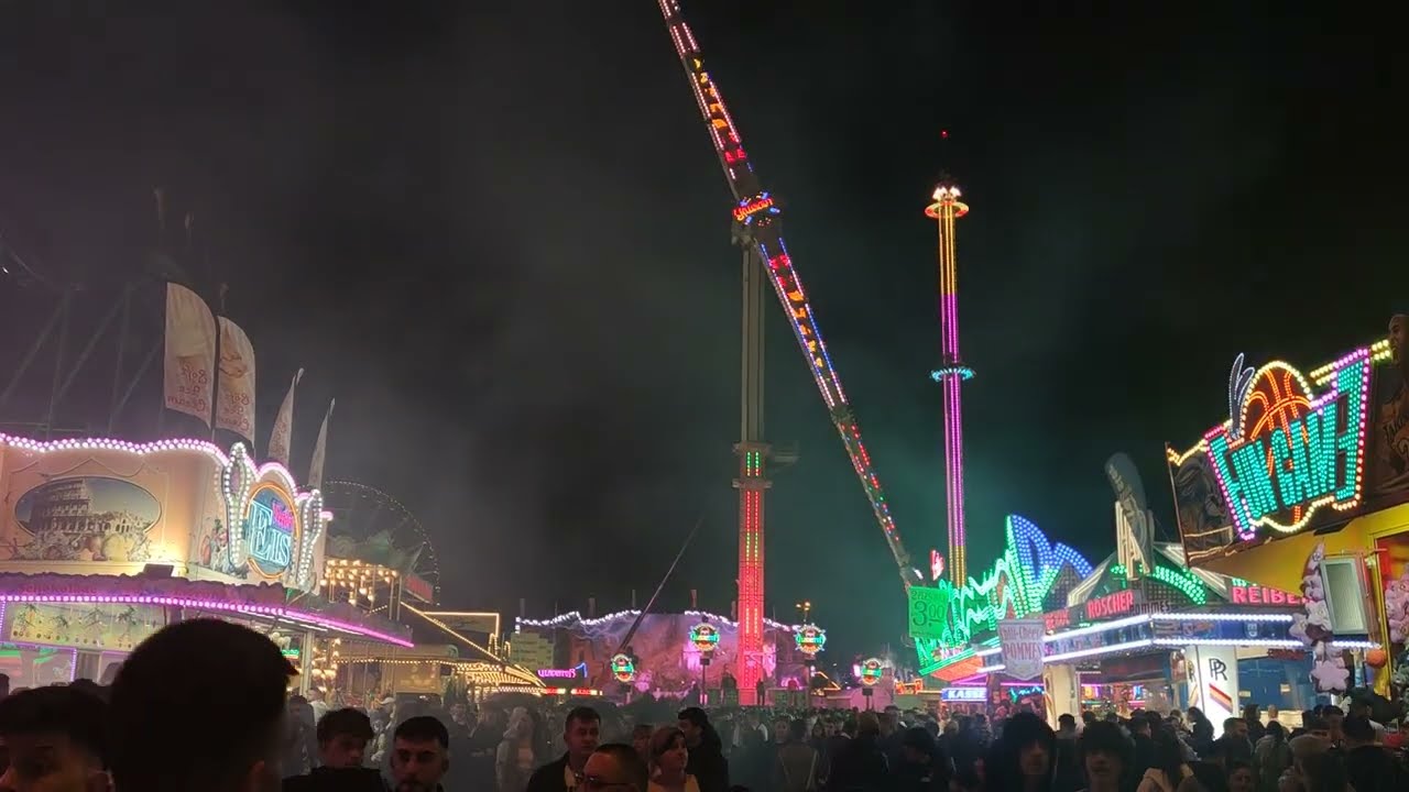 Gladiator  - Buwalda-Kriek (Offride) // Stuttgarter Frühlingsfest 2023 // Kirmes Fahrgeschäft