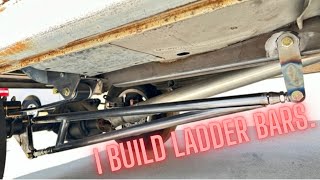I Built Custom Ladder Bars for my 61 Ford Falcon Gasser.. #22
