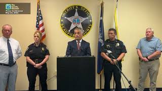 Press Conference on Safety & Security in Schools