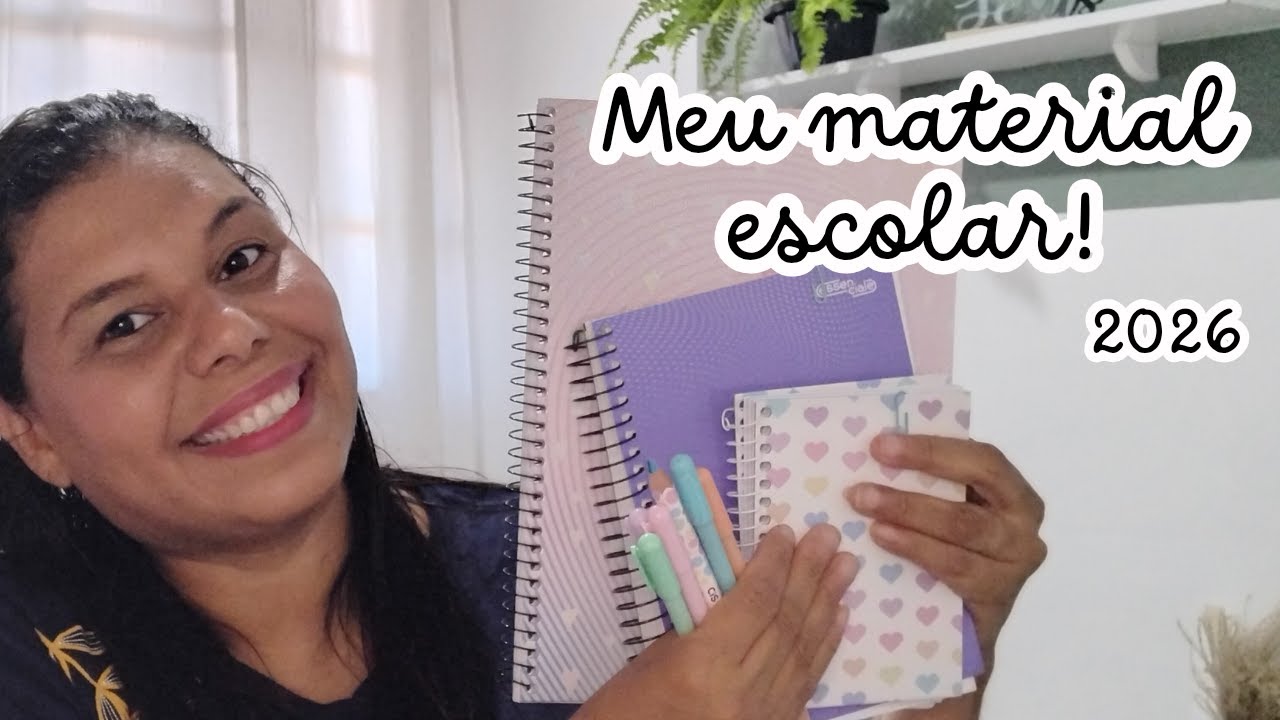 Meu material escolar !
