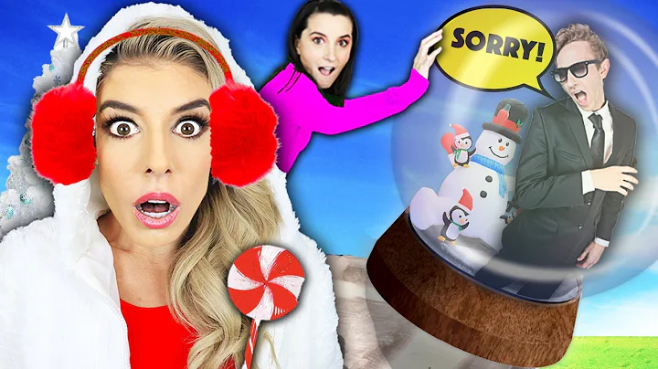 Giant Snow Globe Prank on Best Friend Crush! (24 H...