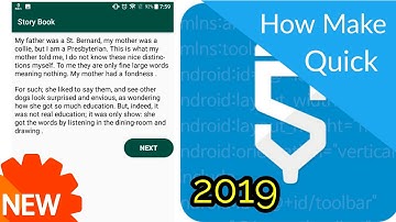How to make Story Book in Sketchware